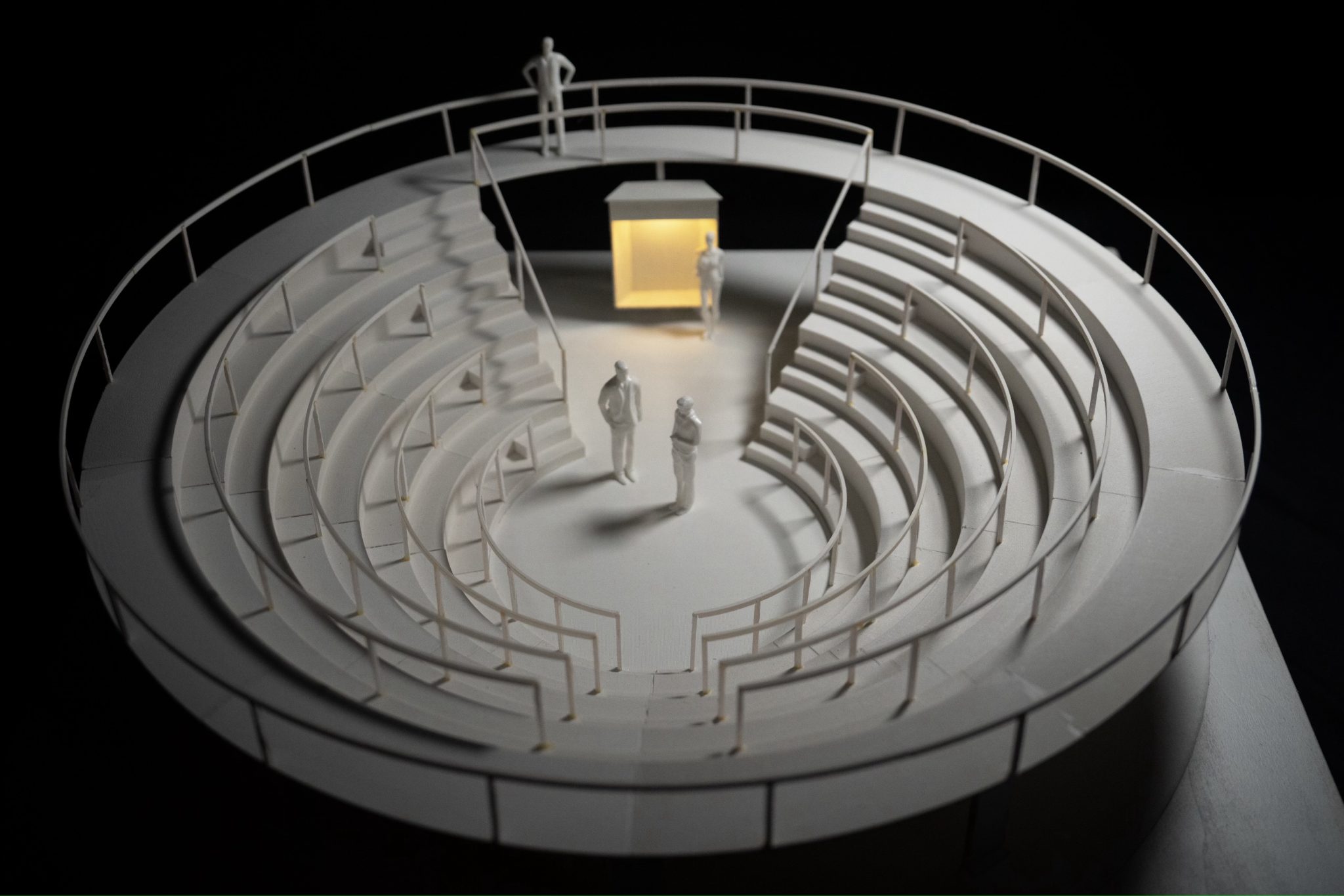 Modell för Svindel, skala 1:25.